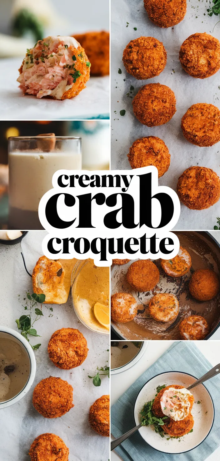 A photo of Creamy Crab Croquette Recipe