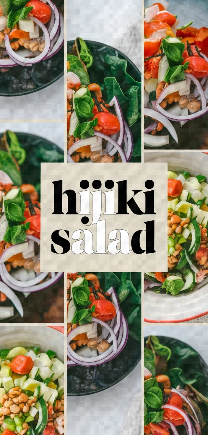 A photo of Hijiki Salad Recipe