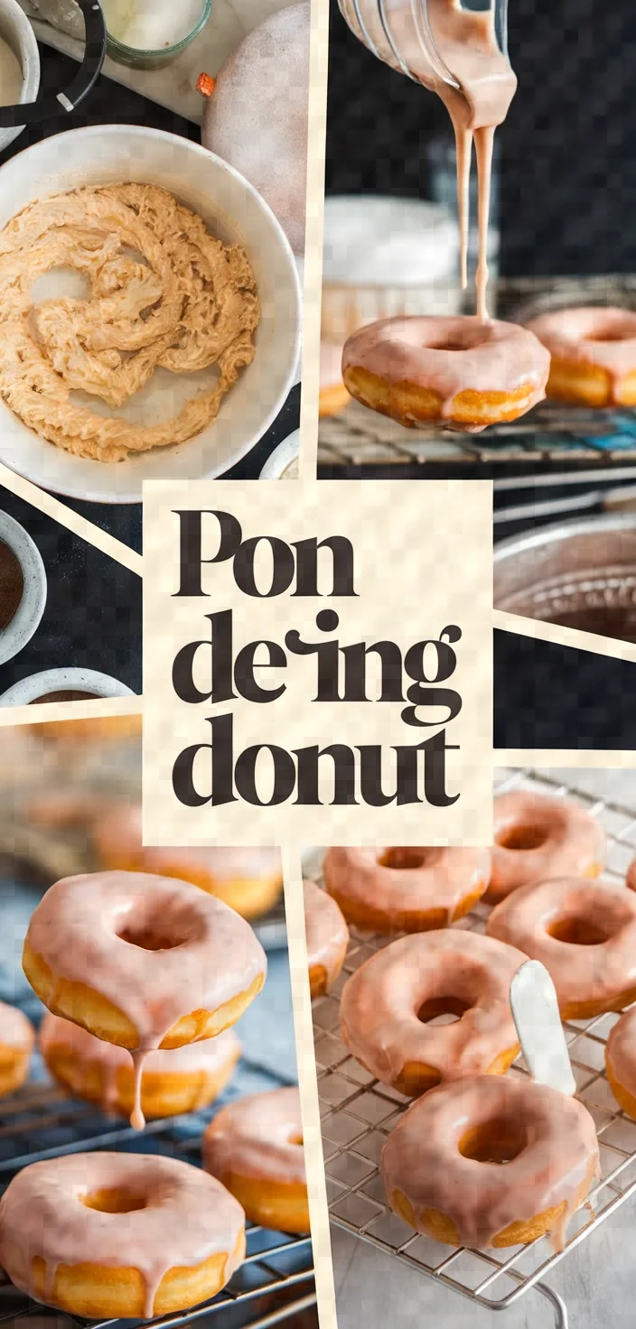 A photo of Pon De Ring Donut Recipe