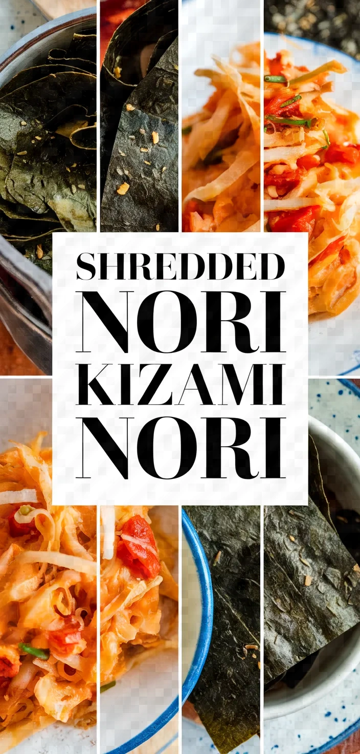 A photo of Shredded Nori Kizami Nori Recipe