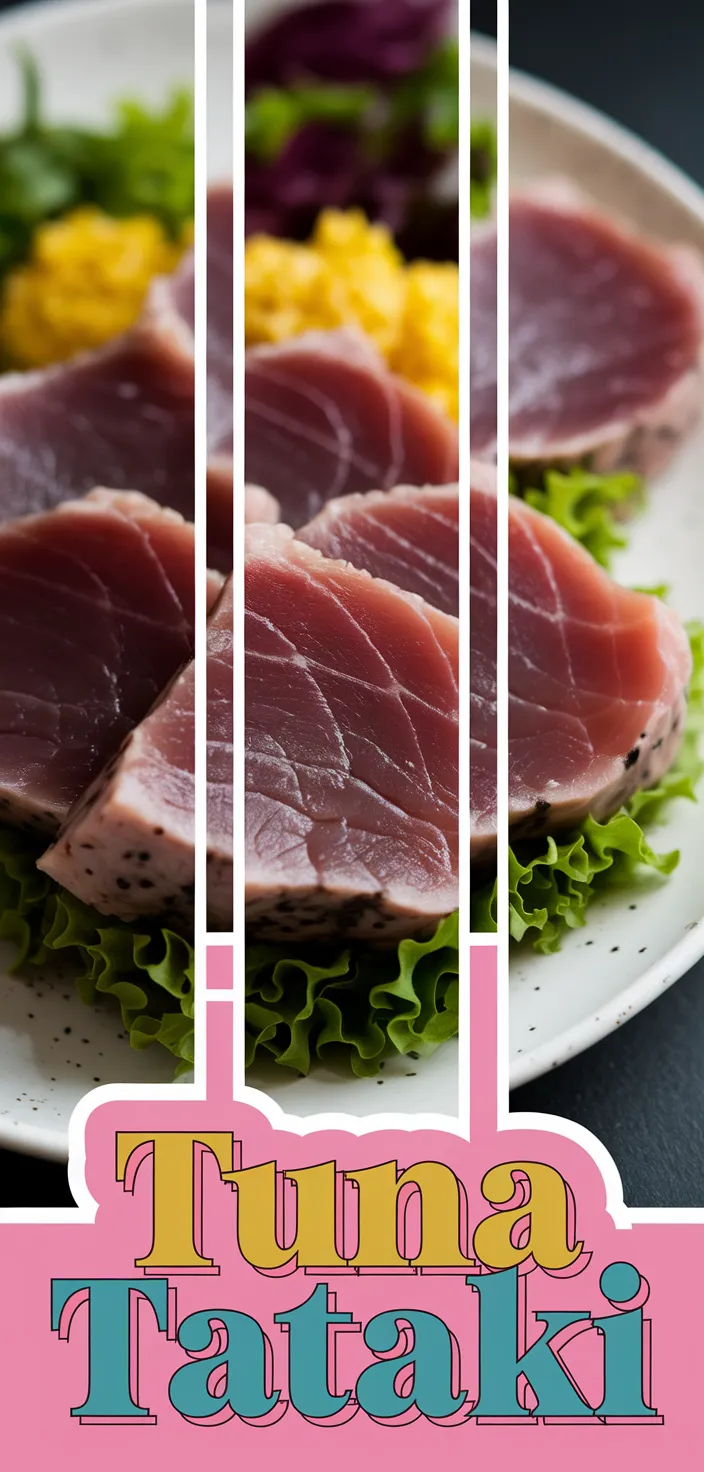 A photo of Tuna Tataki Recipe