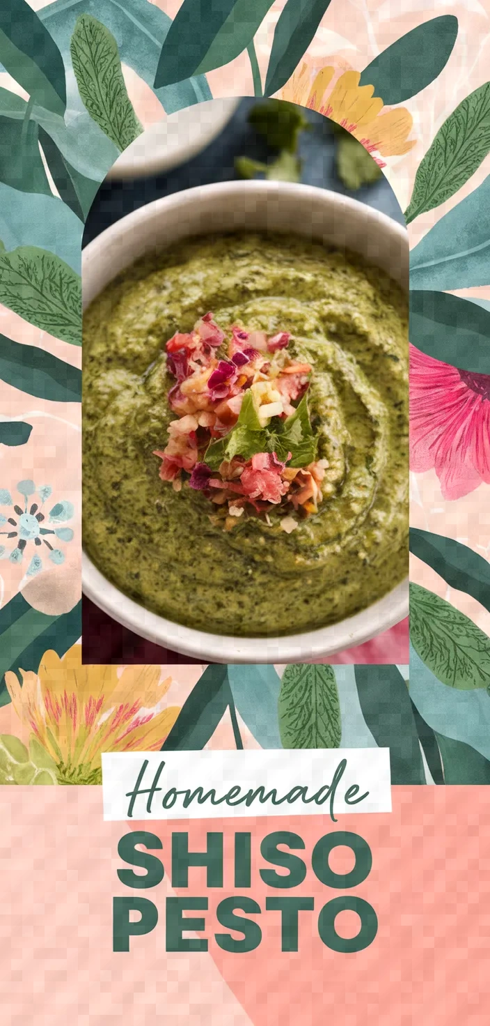 Homemade Shiso Pesto Recipe