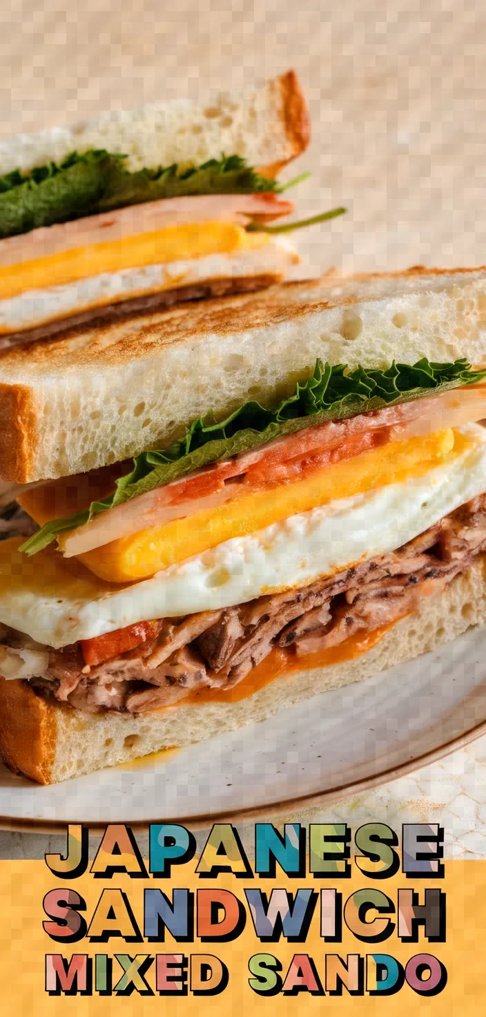 Japanese Sandwich Mixed Sando Recipe