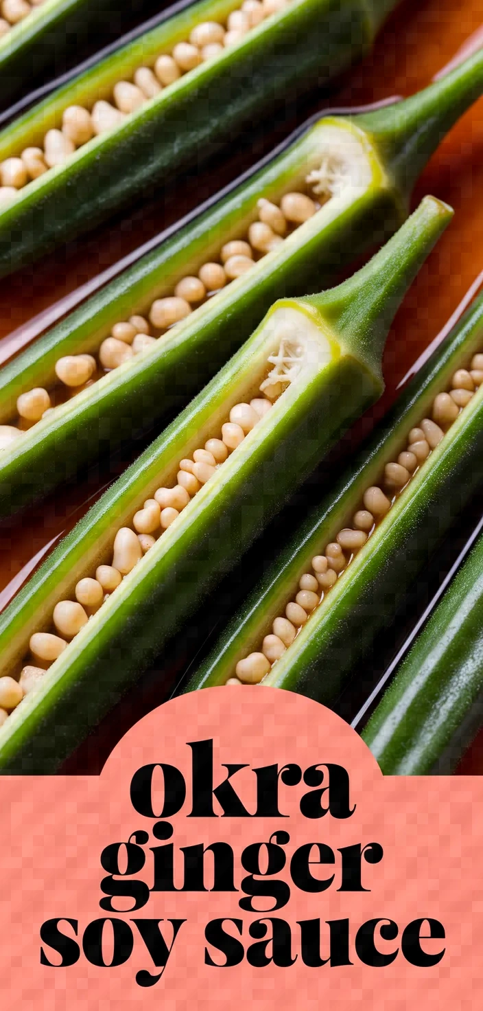 Photo of Okra With Ginger Soy Sauce Recipe