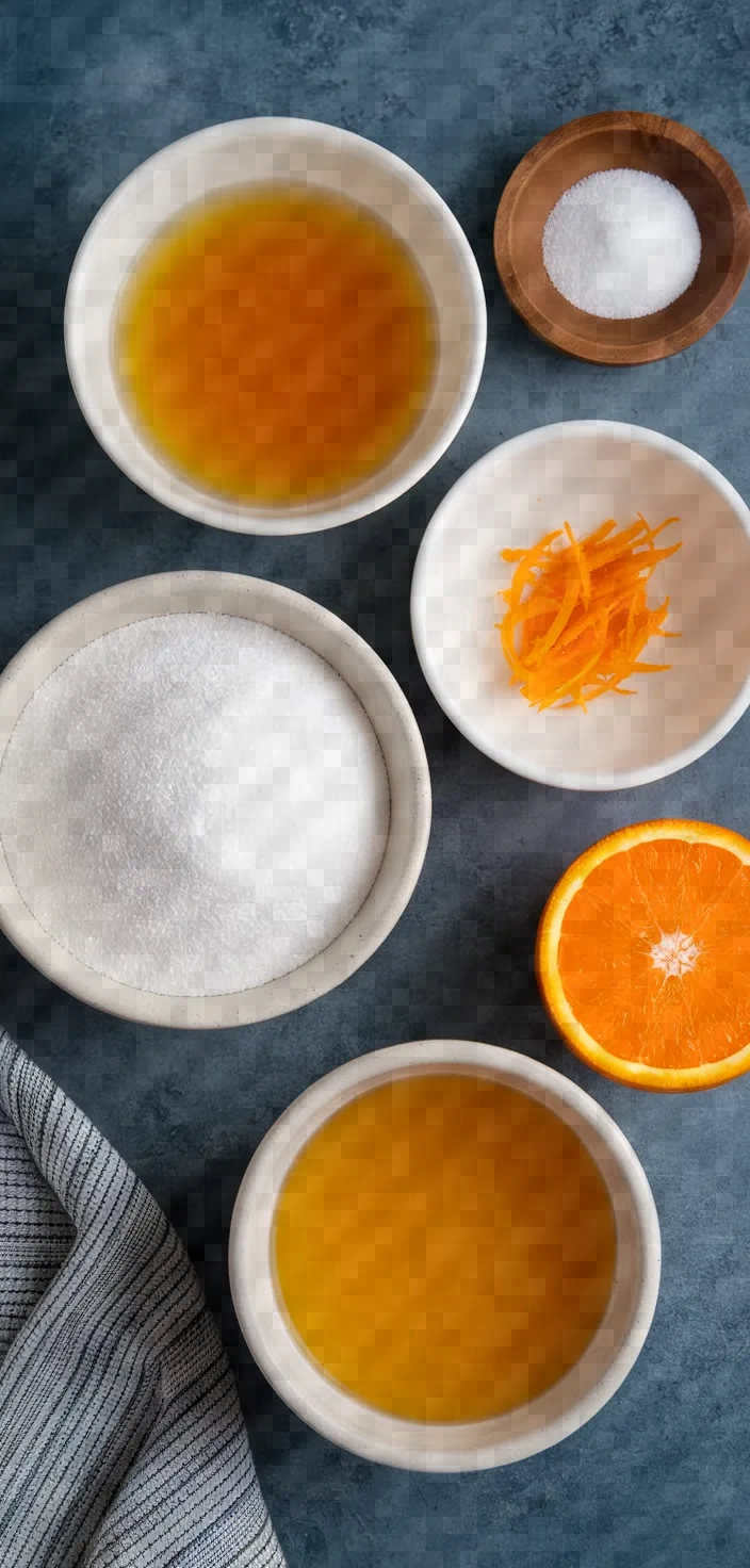 Ingredients photo for Orange Jelly Recipe