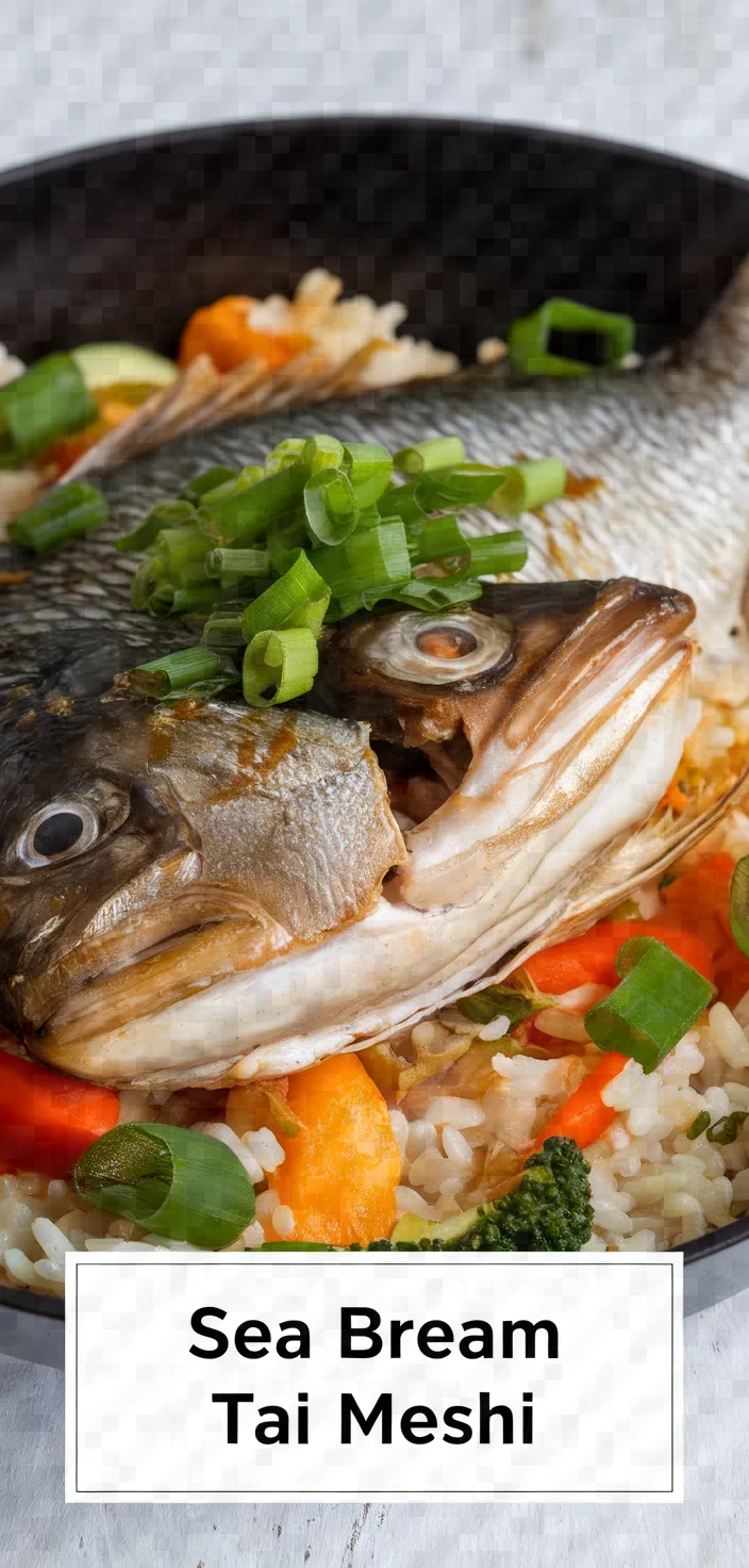 Tai Meshi With Leftover Baked Sea Bream Recipe