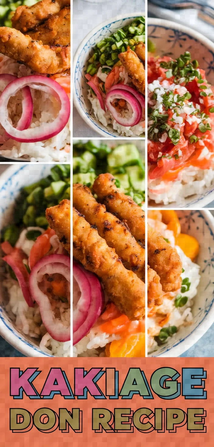 A photo of Kakiage Don Recipe