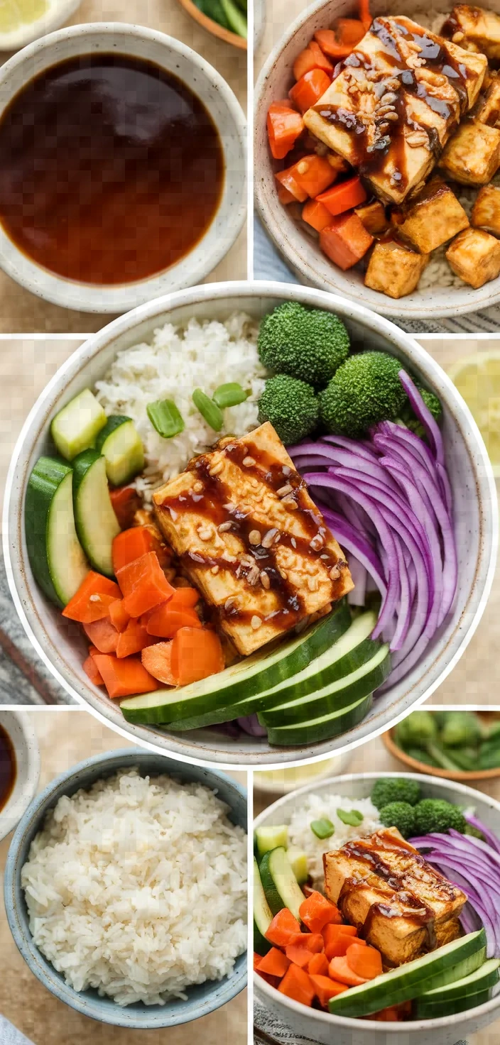 A photo of Teriyaki Tofu Bowl Recipe