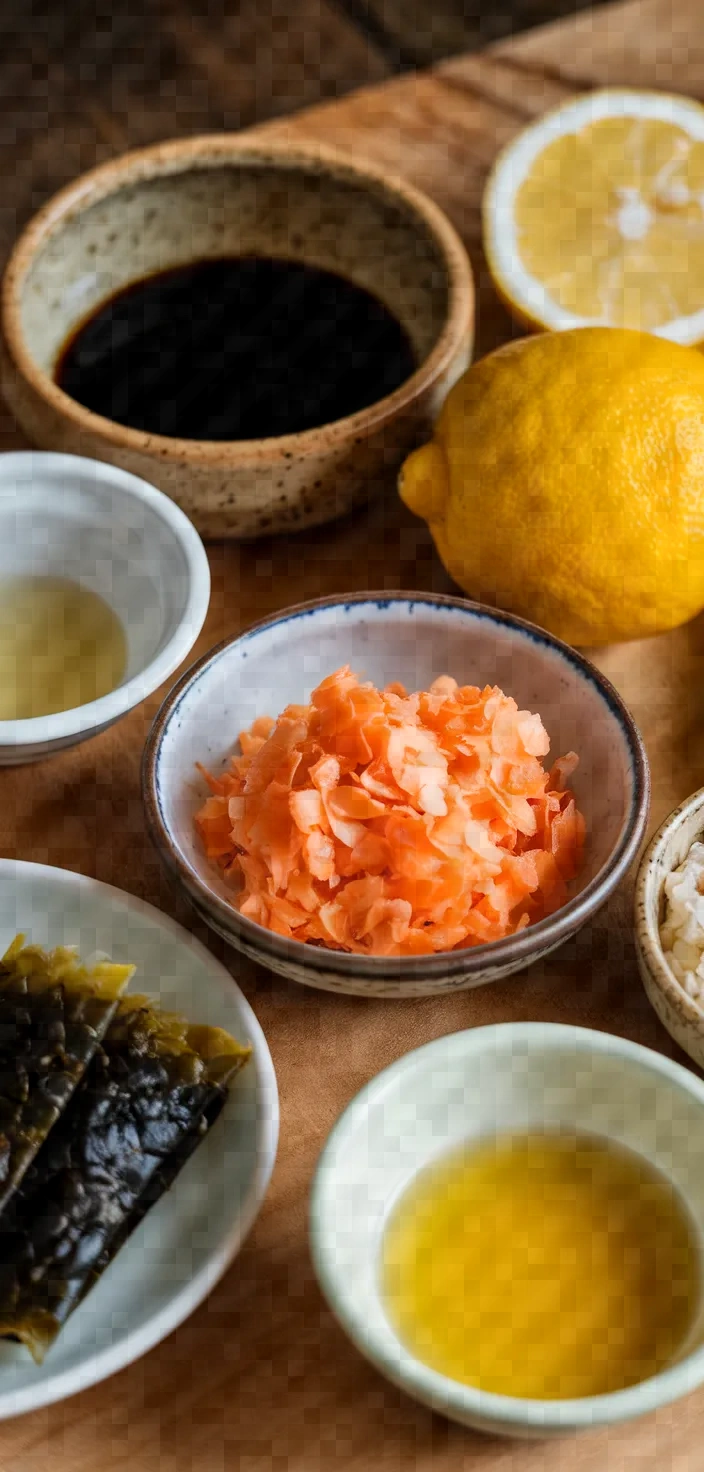 Ingredients photo for Ponzu Sauce Recipe