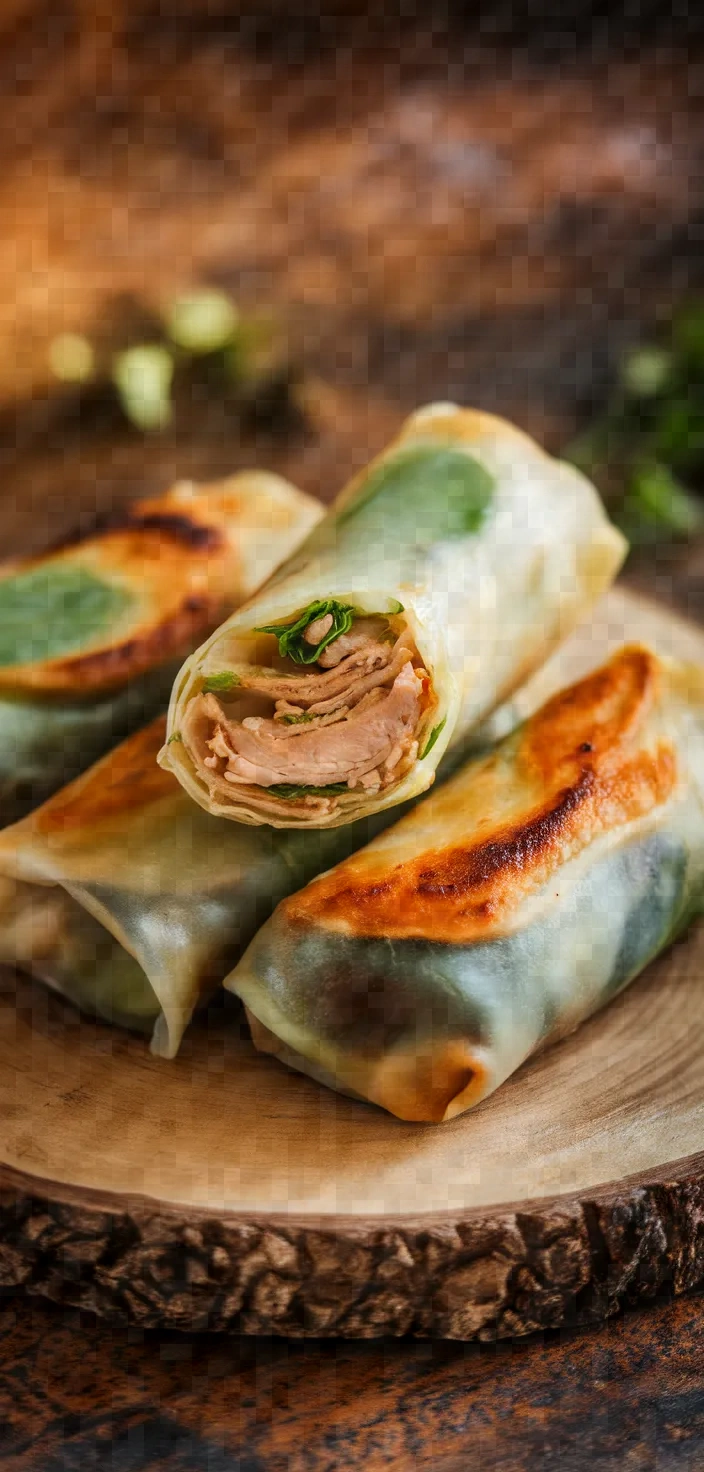 Chicken Spring Rolls Recipe
