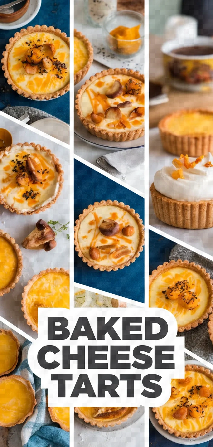 A photo of Baked Cheese Tarts Recipe