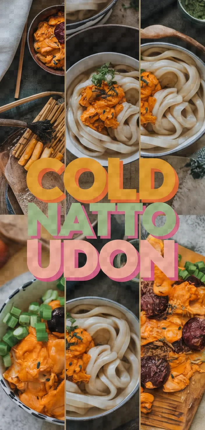 A photo of Cold Natto Udon Recipe