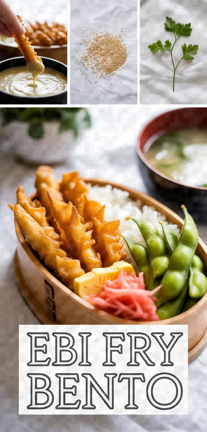 A photo of Ebi Fry Bento Recipe