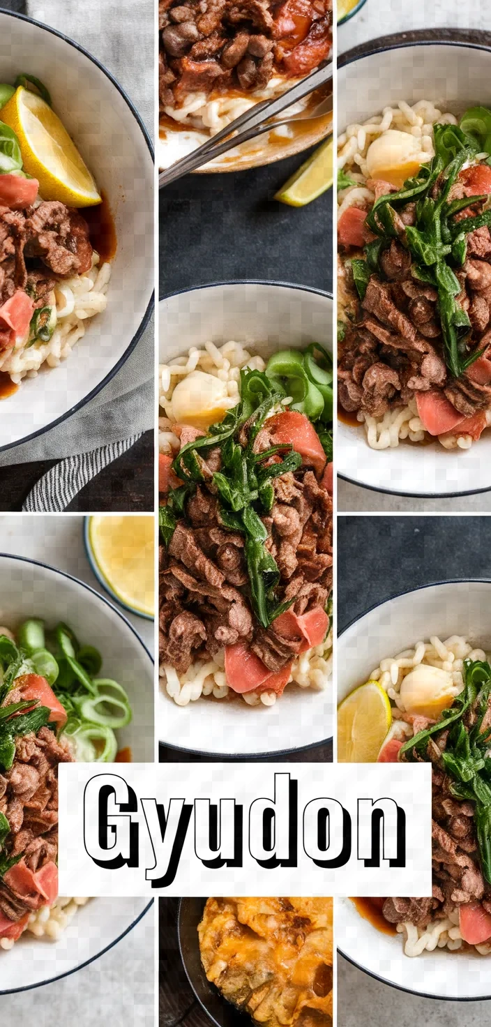 A photo of Gyudon Recipe