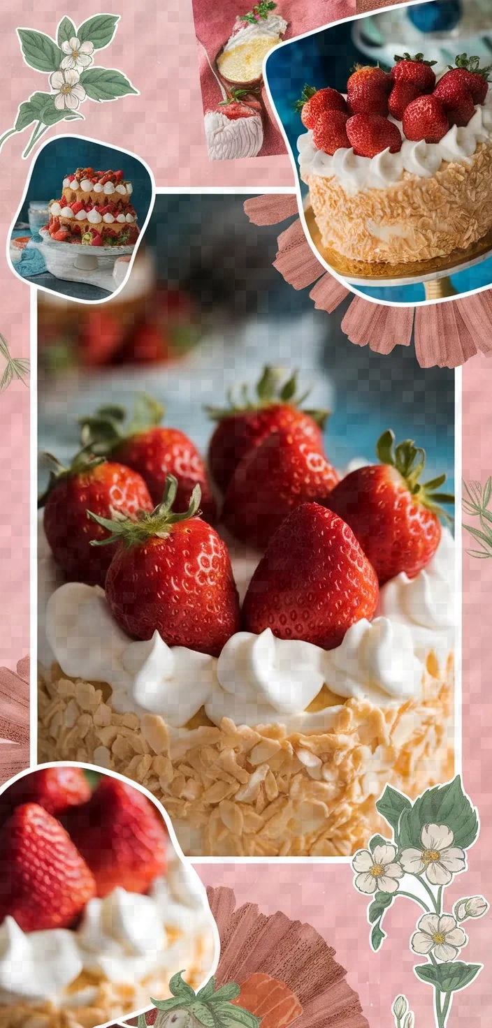 A photo of Japanese Strawberry Shortcake Recipe