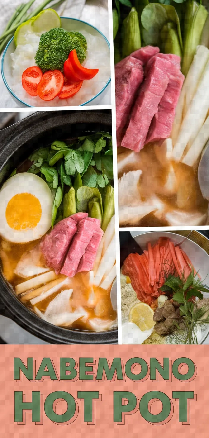 A photo of Nabemono Japanese Hot Pot Recipe