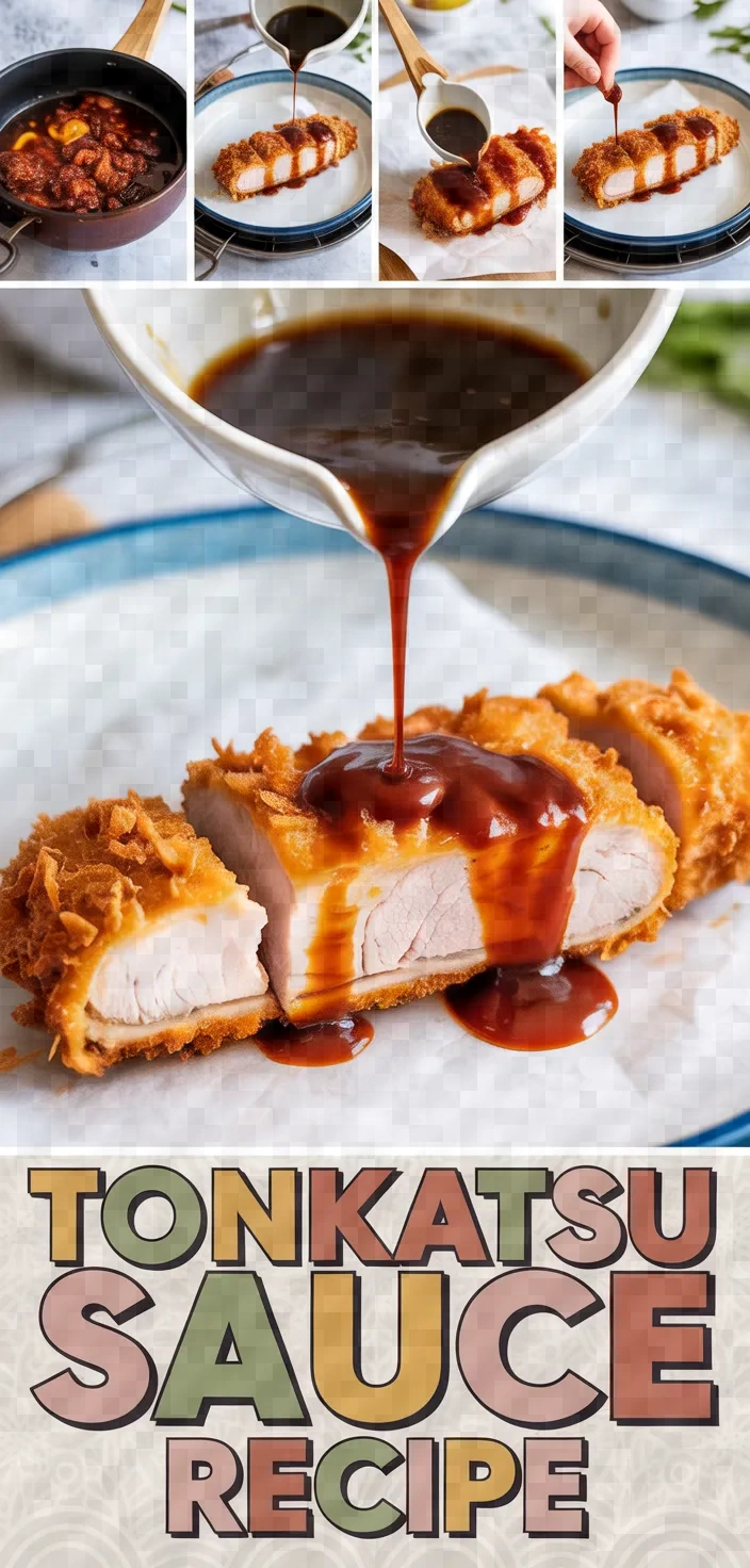 A photo of Tonkatsu Sauce Recipe