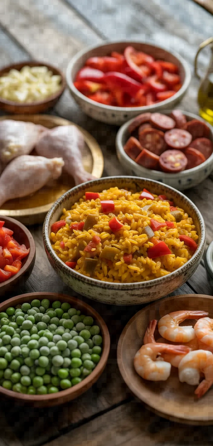 Ingredients photo for Easy Paella Recipe