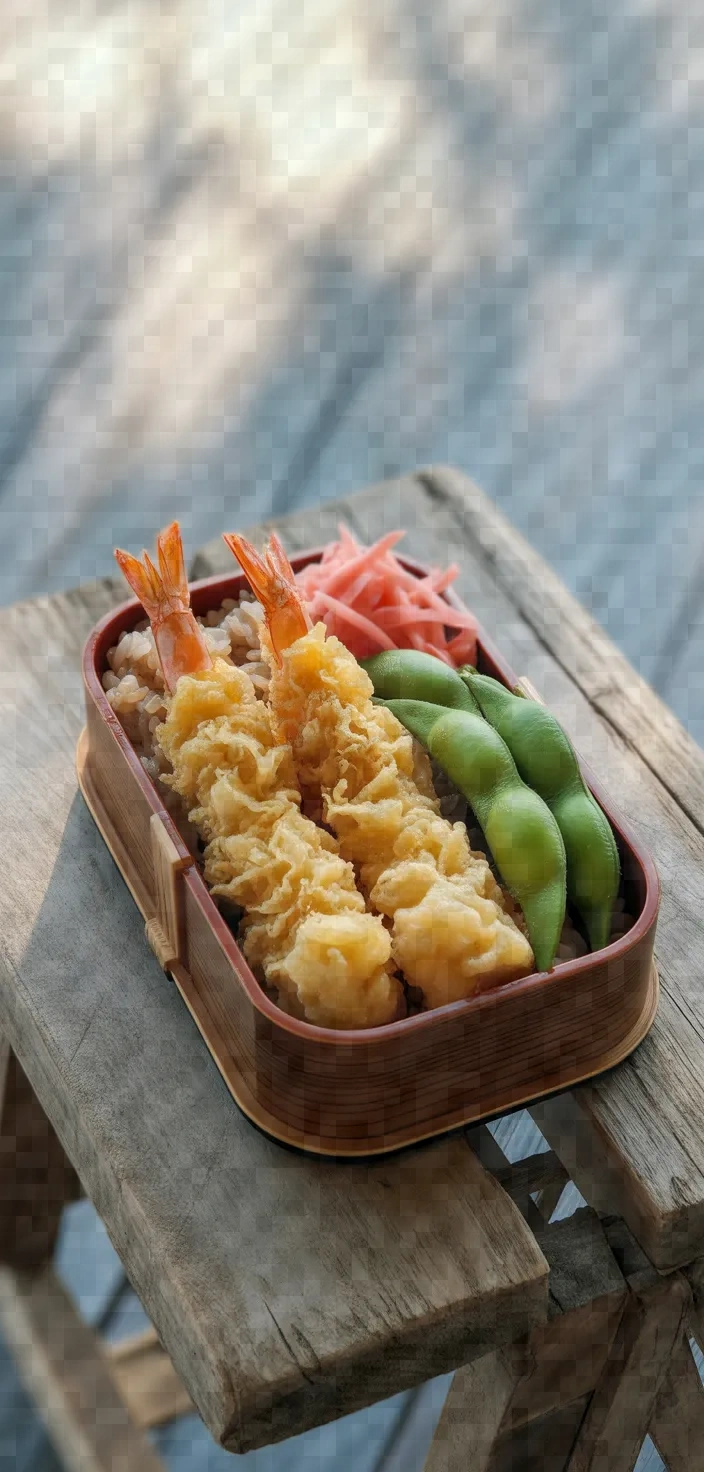 Ebi Fry Bento Recipe
