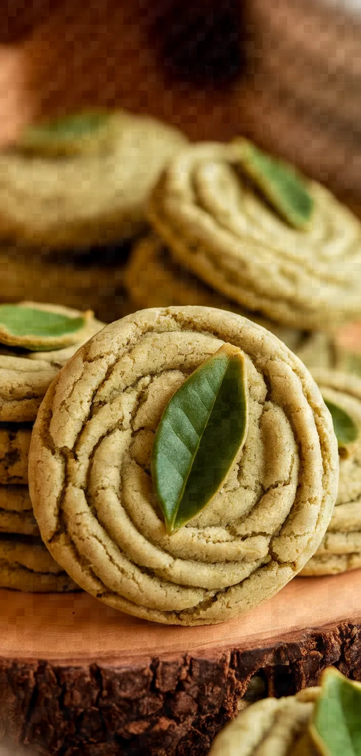 Green Tea White Chocolate Cookies Recipe