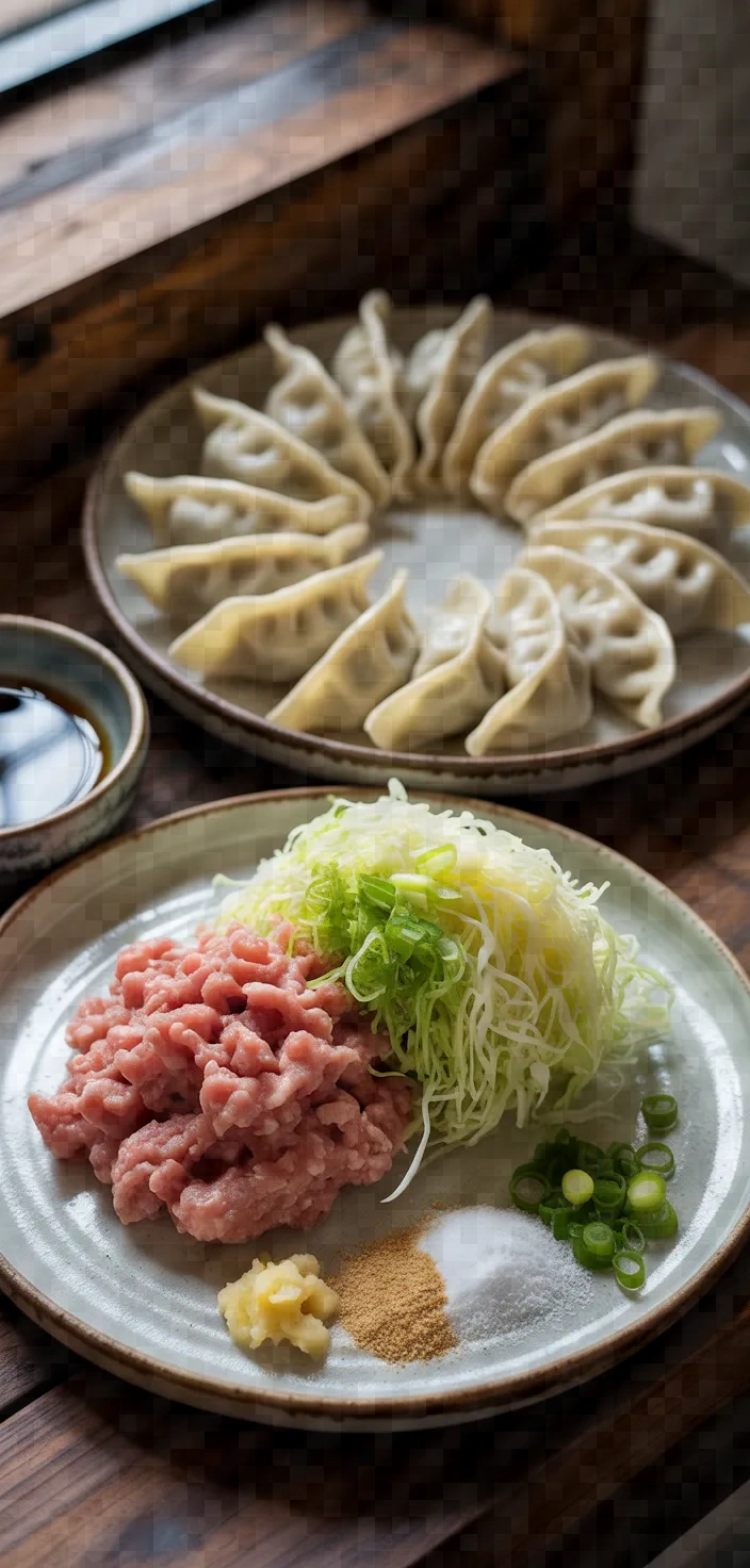 Ingredients photo for Gyoza Recipe