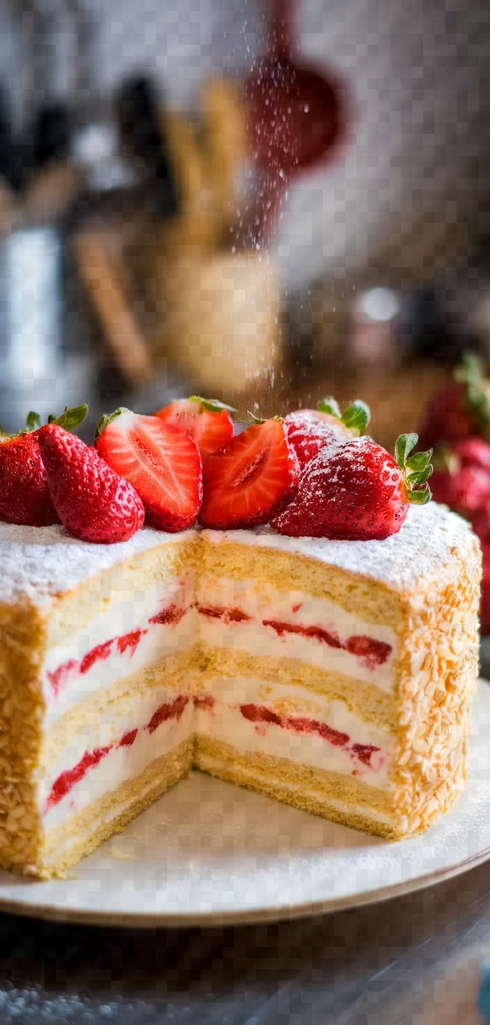 Japanese Strawberry Shortcake Recipe