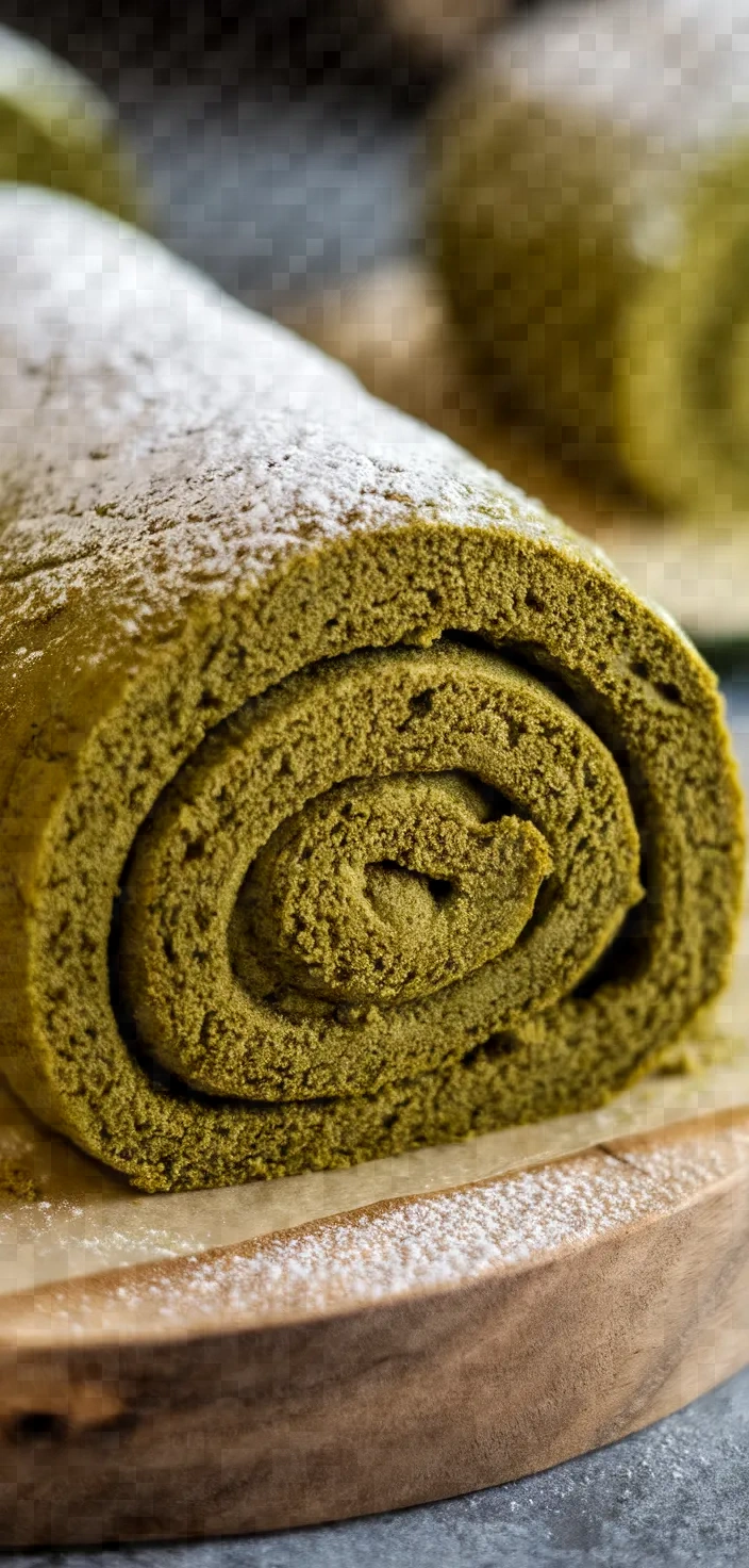 Matcha Swiss Roll Recipe