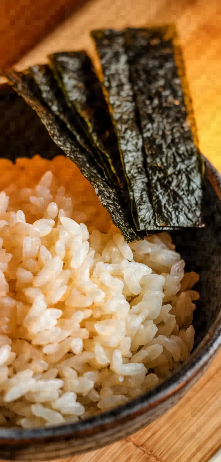 Ingredients photo for Onigiri Rice Balls Recipe
