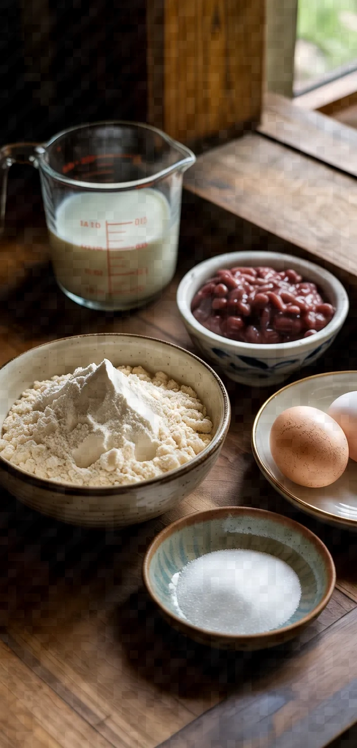 Ingredients photo for Taiyaki Recipe