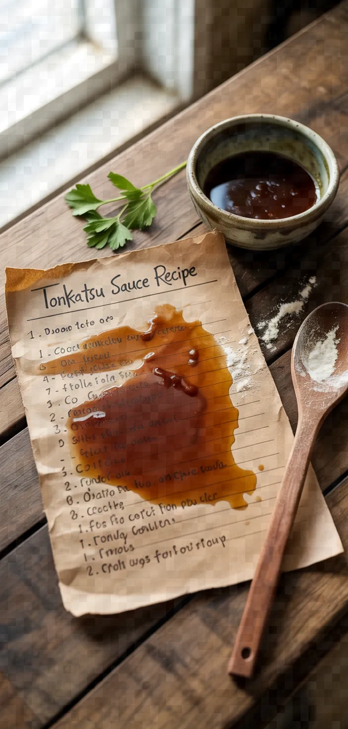 Tonkatsu Sauce Recipe
