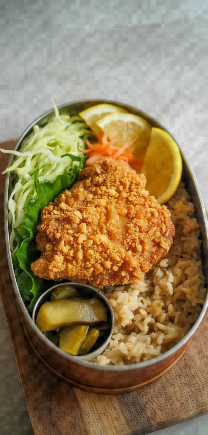 Ingredients photo for Chicken Nanban Bento Recipe
