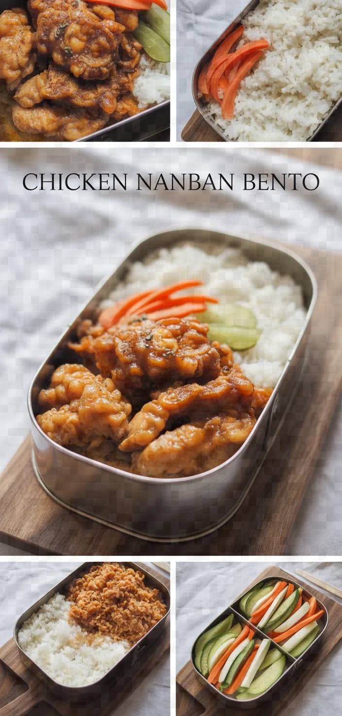 A photo of Chicken Nanban Bento Recipe