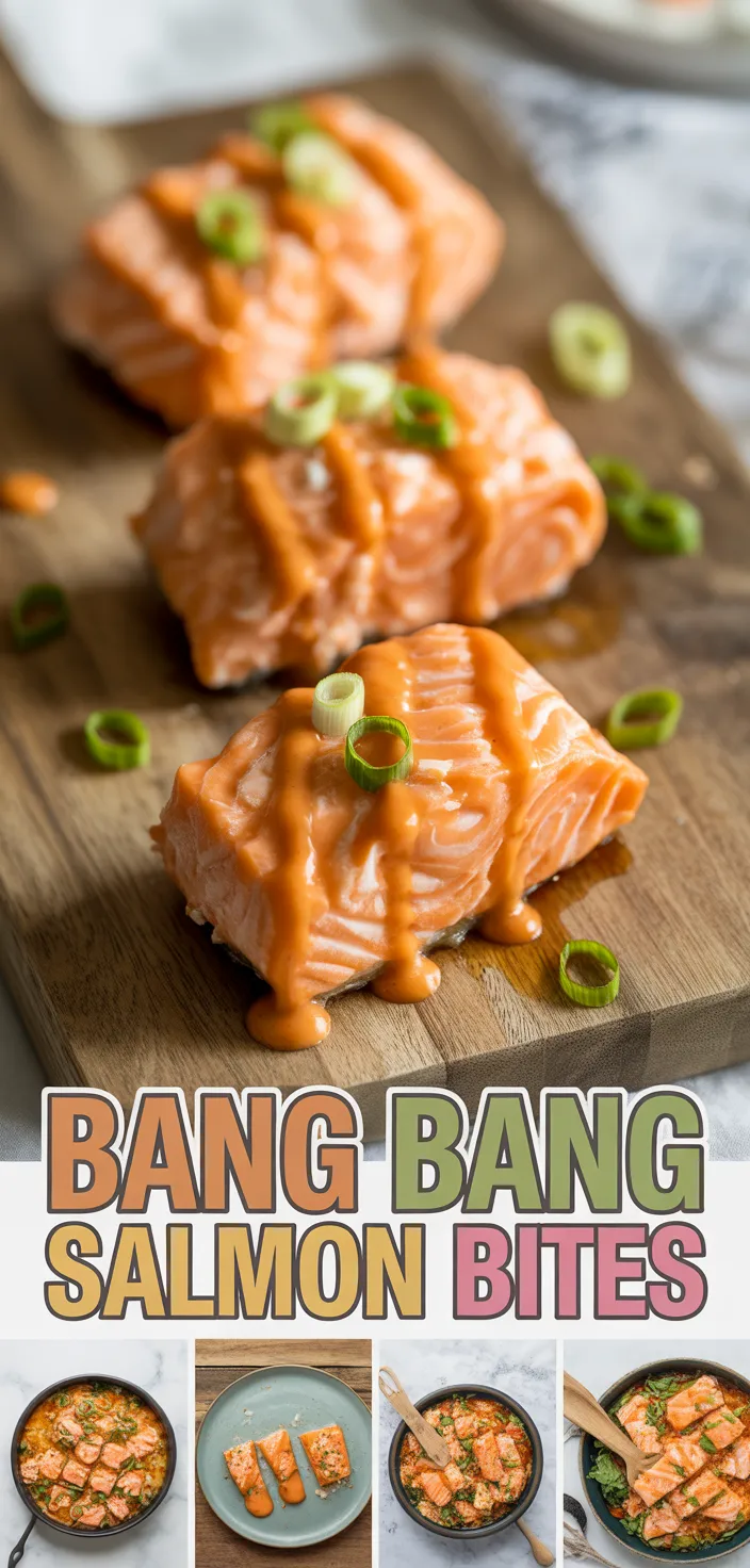 Crispy Bang Bang Salmon Bites (Sweet & Spicy) Recipe