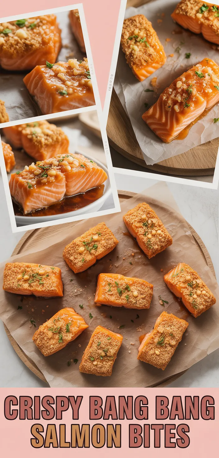 Crispy Bang Bang Salmon Bites Recipe