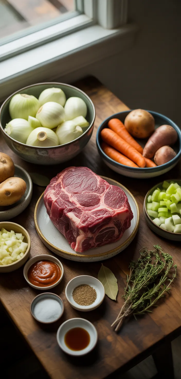 Ingredients photo for Crock Pot Roast Recipe