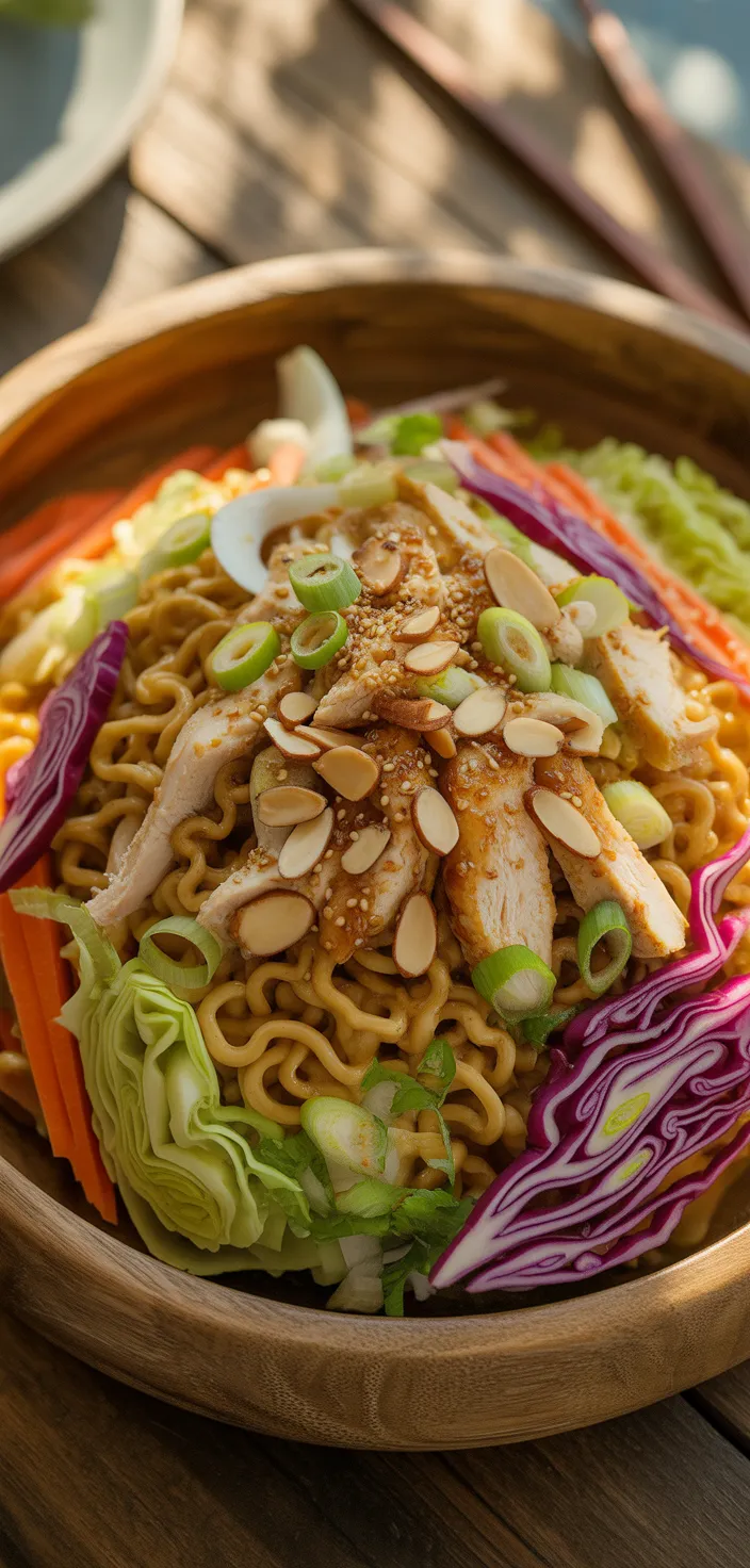 Ingredients photo for ASIAN RAMEN SALAD Recipe