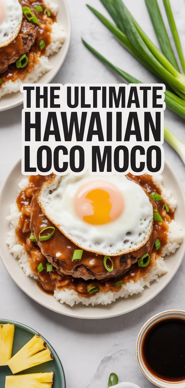 A photo of The Ultimate Hawaiian Loco Moco Recipe