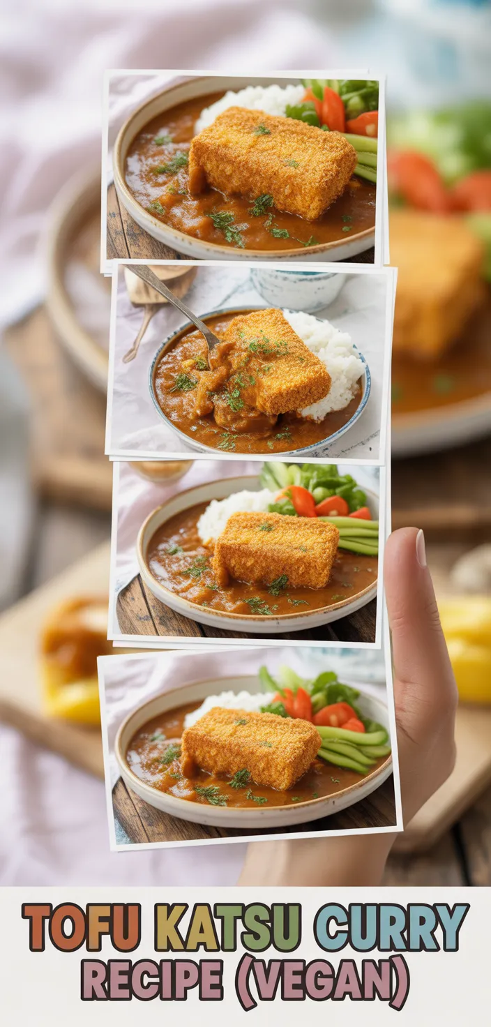 A photo of Tofu Katsu Curry Recipe (Vegan)