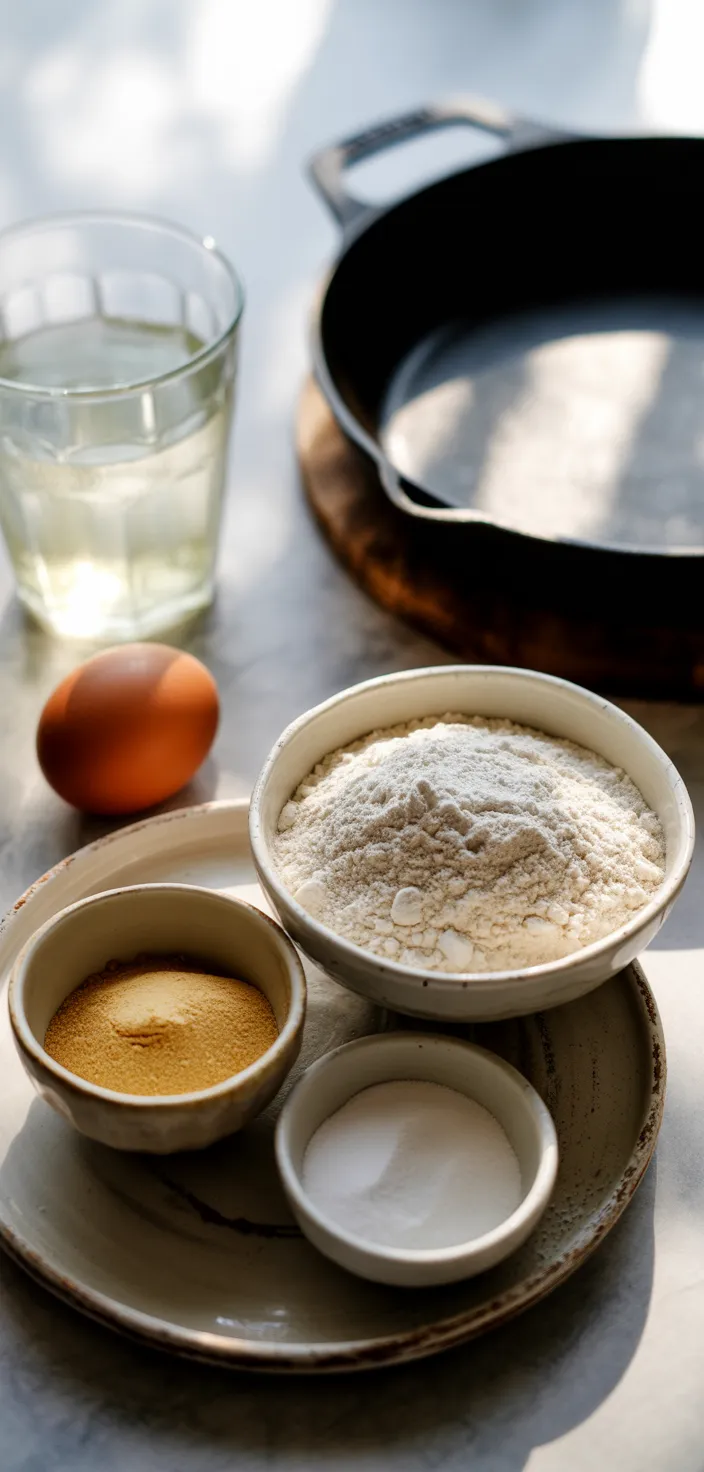 Ingredients photo for Easy Crispy Tempura Batter Recipe