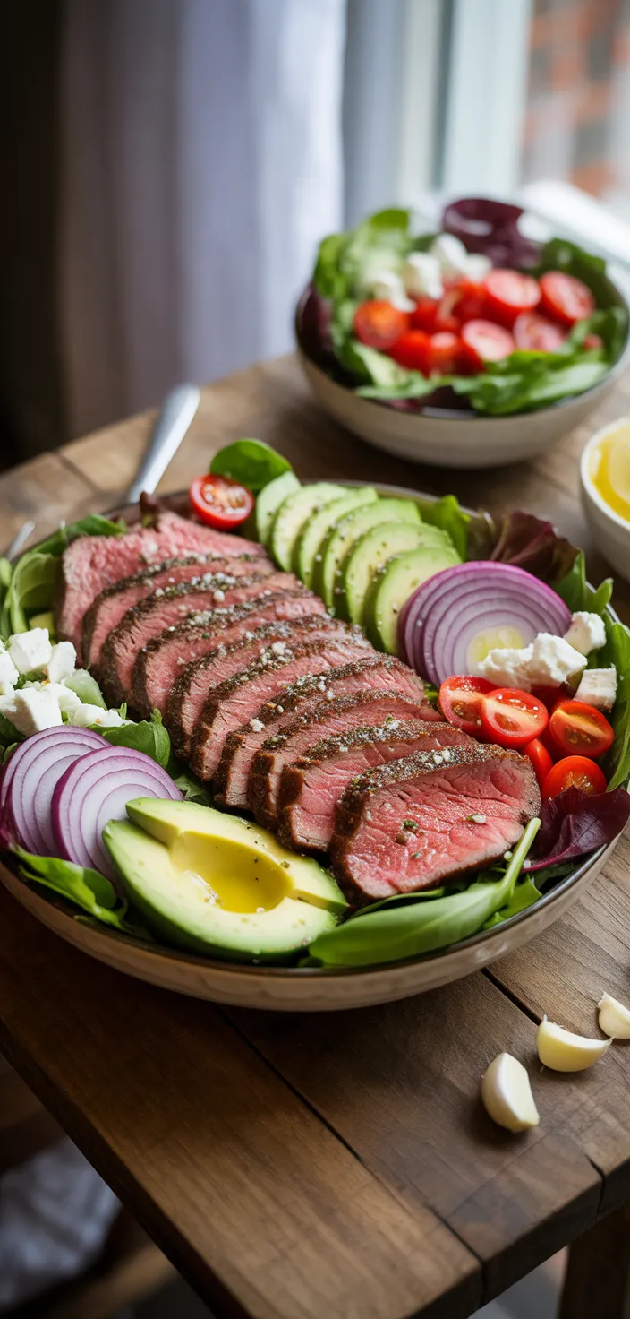 Ingredients photo for Healthy Steak Salad Recipe