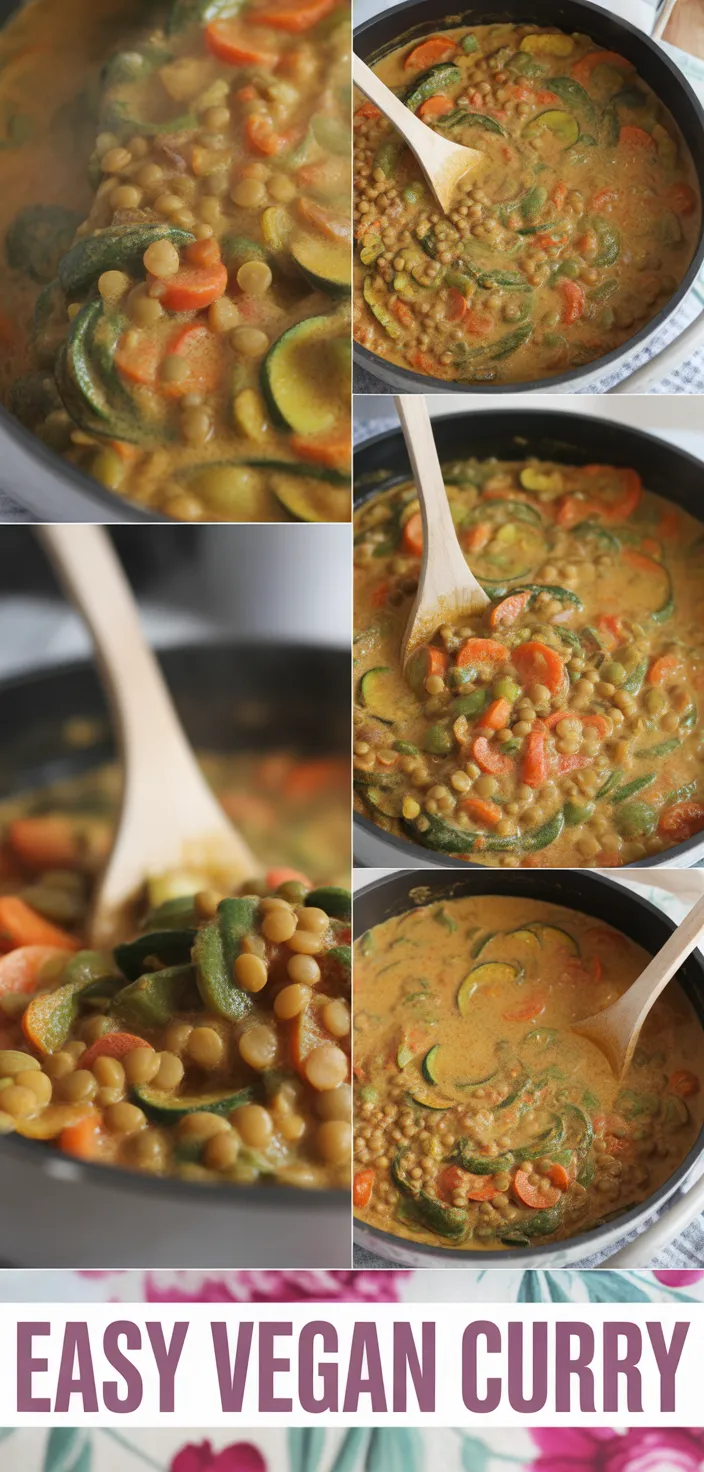 A photo of Easy Vegan Curry Recipe